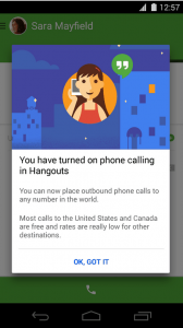 Free Phone Calls With Google Hangouts Dialer