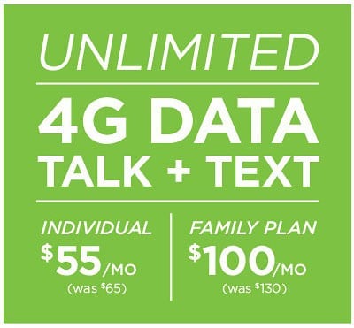iWireless Unlimited 4G LTE Data