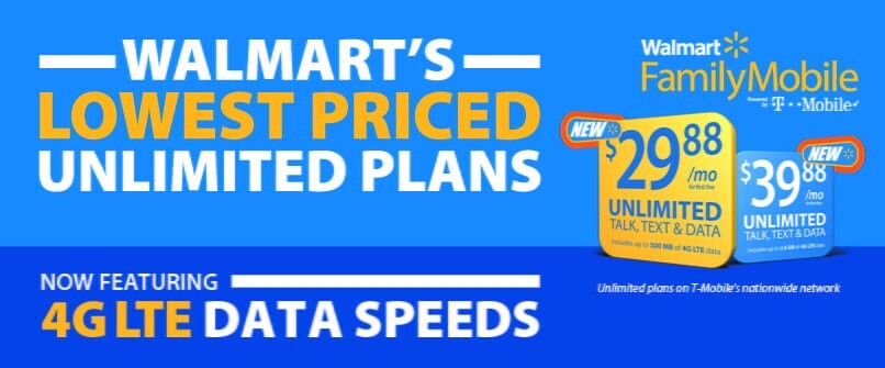 Walmart Family Mobile Plans