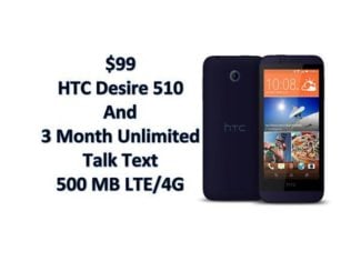 HTC Desire 510 on RingPlus