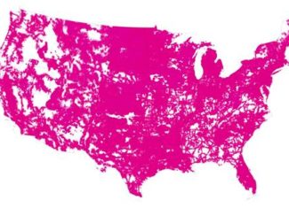 T-Mobiles Projected Coverage Map For End of 2015