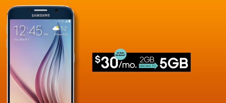 Boost Mobile Growing Data