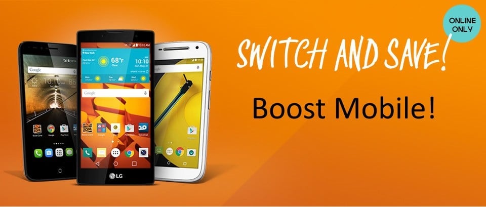 Boost Mobile Switch and Save $50 Credit