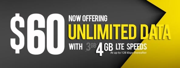 H2O Wireless $60 Unlimited Plan