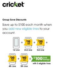 Cricket Wireless Group Save Discounts Set to Change