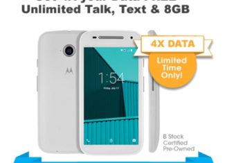 FreedomPop Promotion 8GB Data Month With Purchase Motorola E