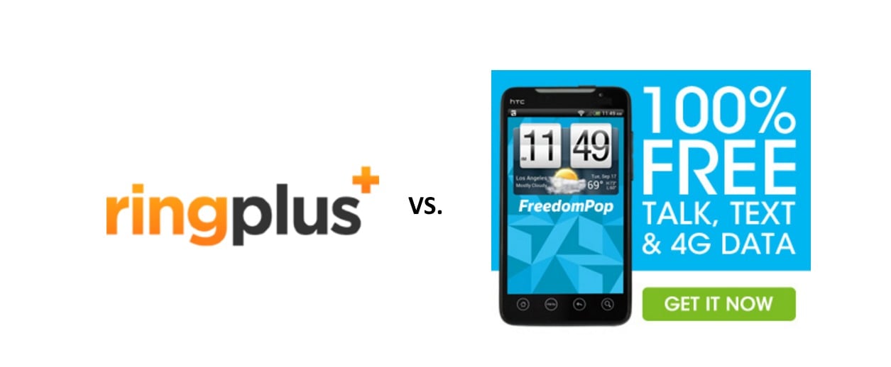 Comparison of RingPlus And FreedomPop