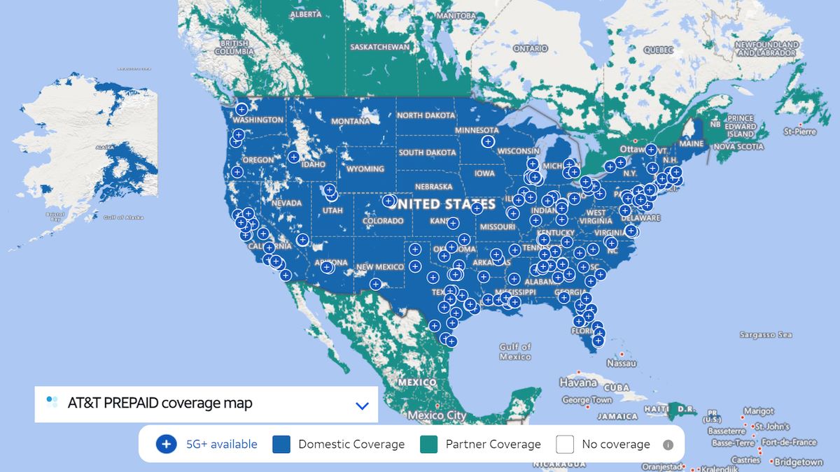 ATT Prepaid Coverage Map