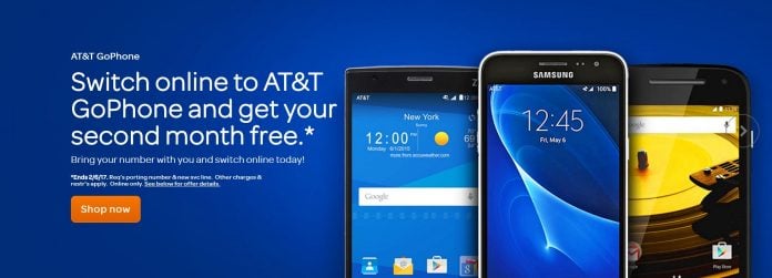 ATT GoPhone Promotion Free Month Of Service ATT GoPhone Promotion Free Month Of Service