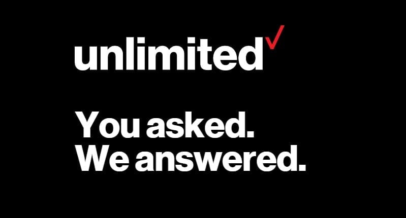 Verizon Wireless Brings Back Unlimited Data Plan