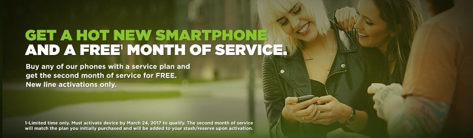 Purchase A Phone With A Plan And Get Your Second Month Of Service Free With Simple Mobile