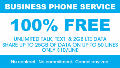 FreedomPop Small Business Plan Launch Promotion