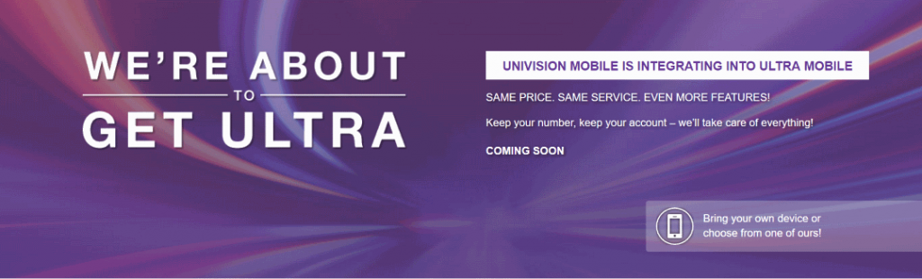 Ultra Mobile And Univision Mobile Merging