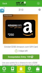 Cricket Wireless Rewards App June 2017