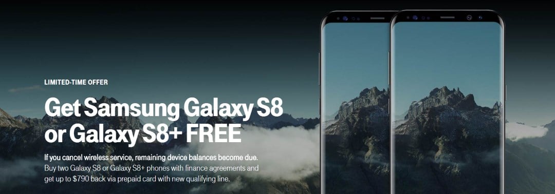 T-Mobile BOGO Deals June 2017 Galaxy S8 And More