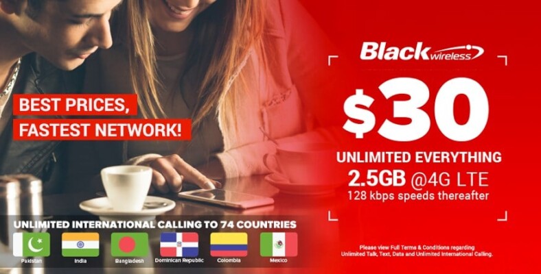 Black Wireless Updates Phone Plans July 2017