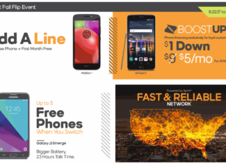 Boost Mobile Fall Flip Event