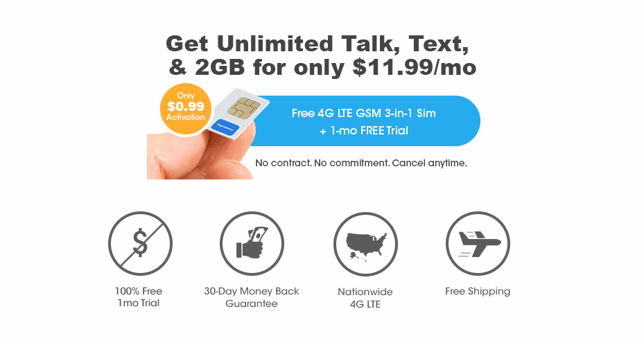 FreedomPop Multi-Month ATT Discount Plan With Premier Package
