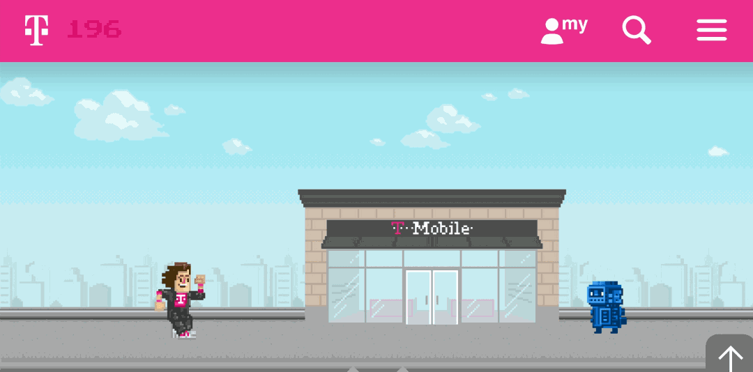 It's Game On At The T-Mobile Website Today