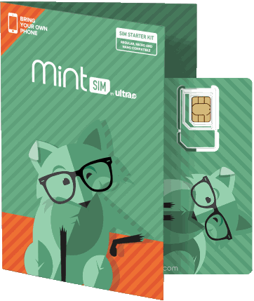 Bring Your Own Phone With Mint SIM's SIM Starter Kit