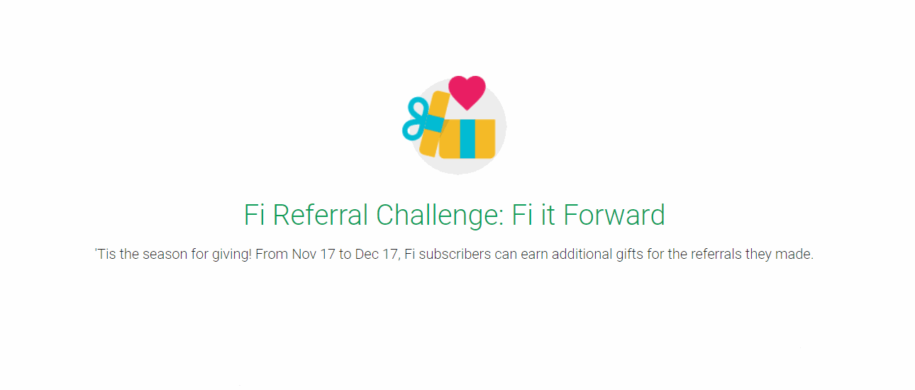 Project Fi Announces Holiday Referral Program