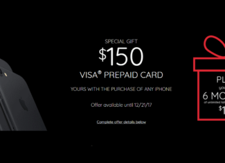 Virgin Mobile Giving 150 Dollar Visa Prepaid Card With iPhone Purchase
