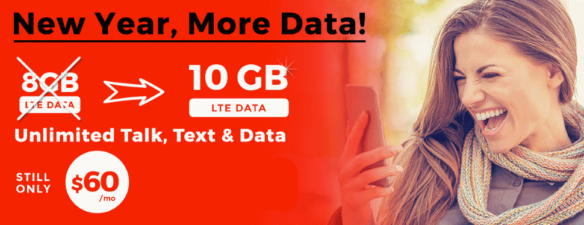 Red Pocket Mobile Adds More Data For The 2018 New Year