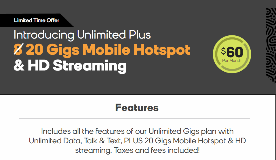Boost Mobile Announces Unlimited Plus Plan