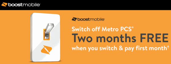 Boost Mobile Switch Off MetroPCS Promotion