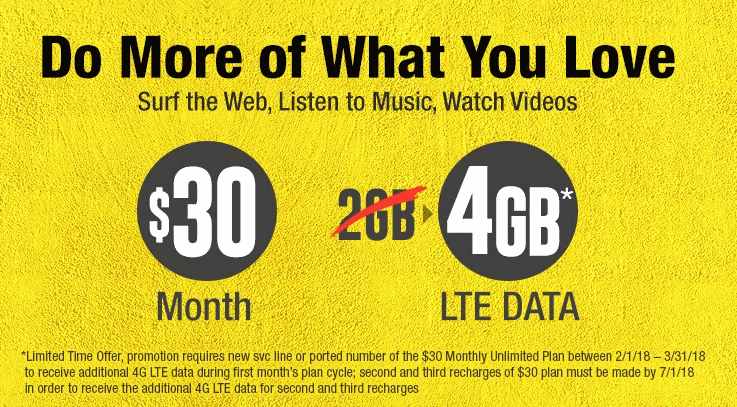 H2O Wireless's Latest Promotion Features Double The Data