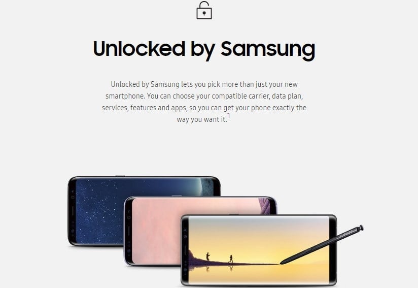 Samsung Offers Financing And Trade In Options On Its Unlocked Galaxy Devices