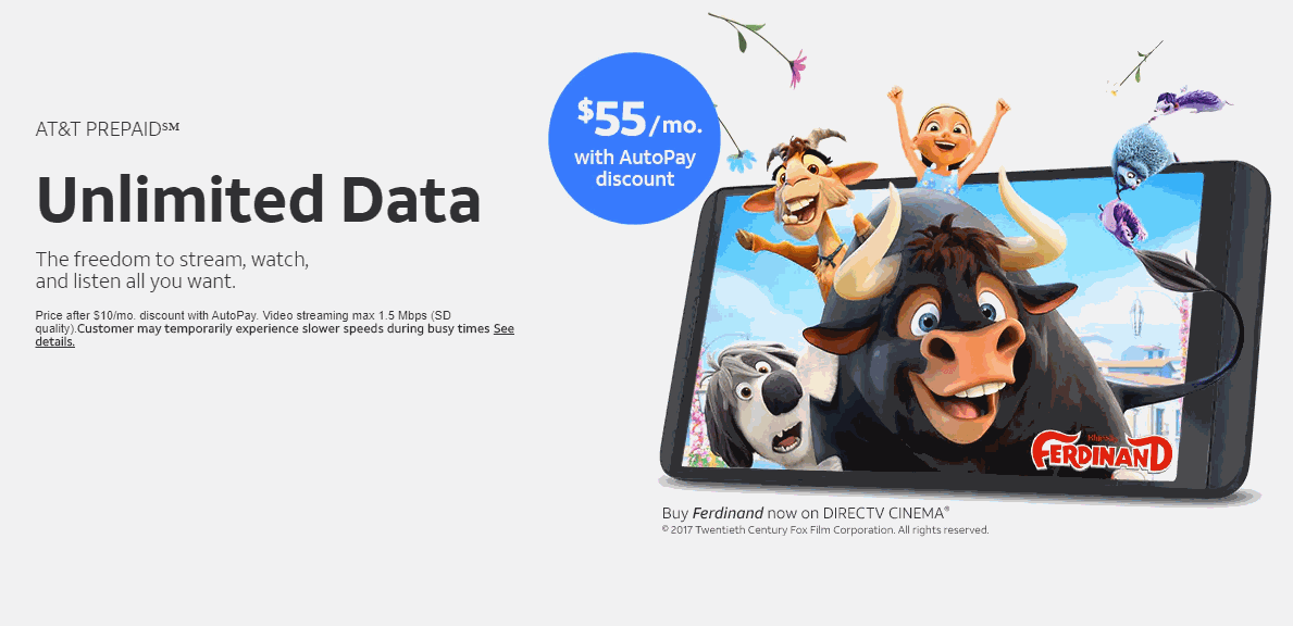 Unlimited Data Att Prepaid Plans