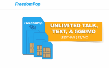 FreedomPop New 5GB Annual Plan