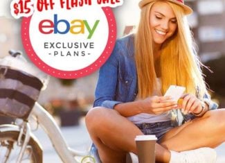 Red Pocket Mobile June 2018 eBay Flash Sale