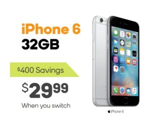 Boost Mobile Limited Time Switcher Offer Features iPhone 6 For $29.99