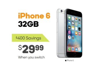 Boost Mobile Limited Time Switcher Offer Features iPhone 6 For $29.99