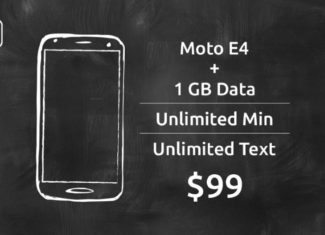 Moto E4 Available From Tello With 1 Month Of Service For $99