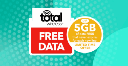 Total Wireless Offering New Customers 5GB Of Free Data