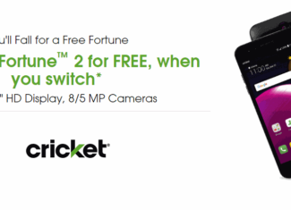 Get An LG Fortune 2 For Free When You Switch To Cricket Wireless