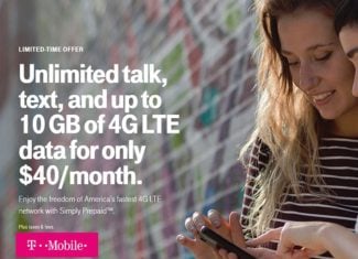 New T-Mobile Prepaid Offer Is 10GB Of LTE Data For $40/Month