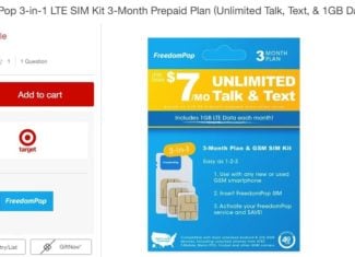 Target Has FreedomPop's Multi-Month Plan On Sale For Half Off