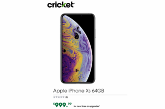 The iPhone XS And XS Max Have Launched At Cricket Wireless