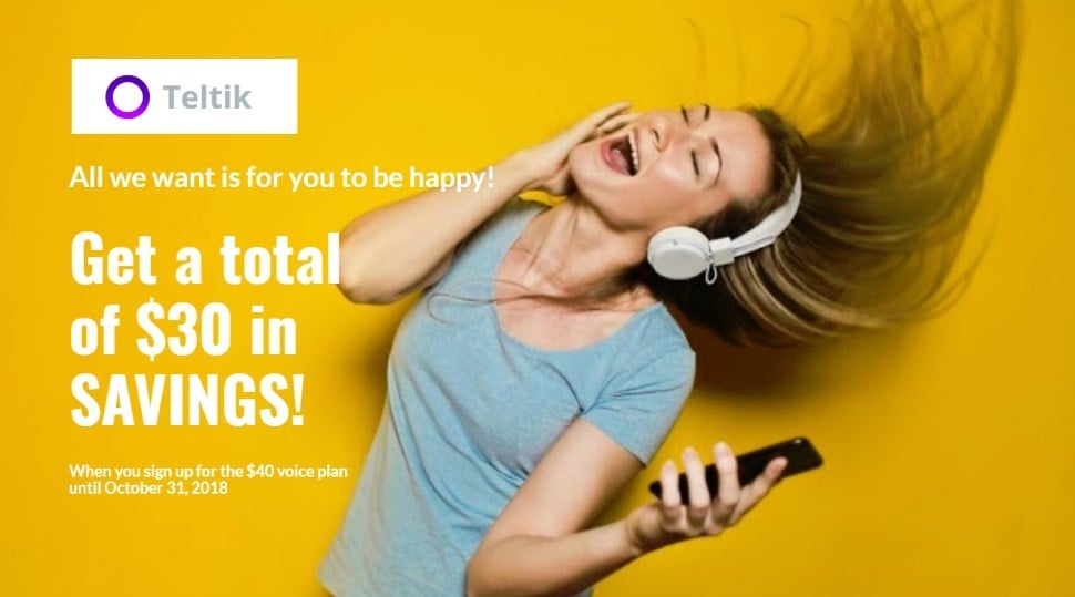 Limited Time Offer From Teltik Is 3 Months Of Unlimited LTE Data For $30/Month