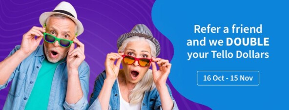 Tello Mobile For A Limited Time Is Offering Double The Referral Credits