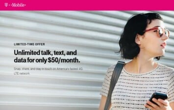 Limited Time Offer From T-Mobile Prepaid Is An Unlimited LTE Data Plan For $50/Month