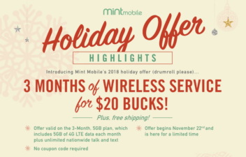 Mint Mobile Announces Black Friday 2018 Deal