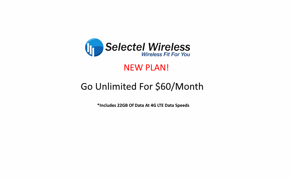 Selectel Wireless's New Plan Includes 22GB Of 4G LTE Data