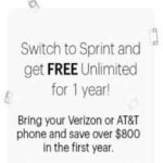 Sprint Free For One Year