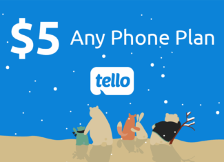 Tello's December 2018 Sale Will Get You A Phone Plan For Just $5