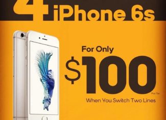 Boost Mobile 4 iPhone 6s For One Hundred Dollars